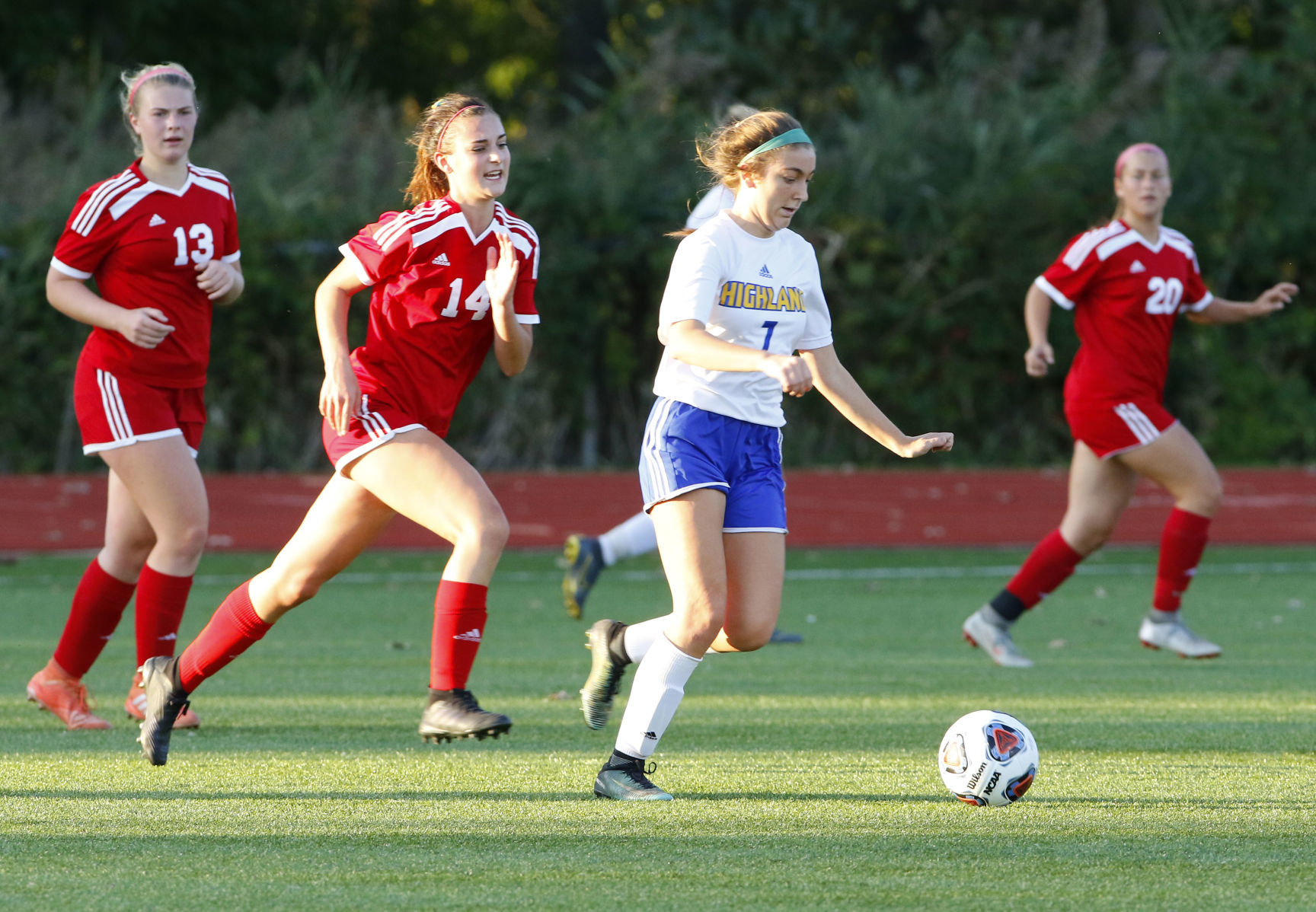 Gallery: 3A girls soccer sectional: Munster vs. Highland